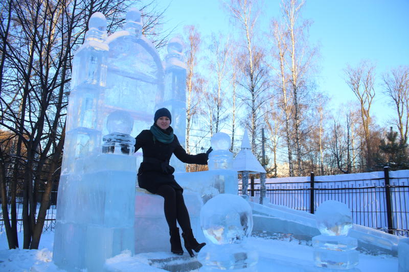 Ледовую скульптуру и горки установят в поселении Сосенское