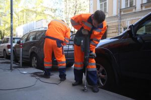 Две парковки оборудовали в поселении Десеновское. Фото: архив, «Вечерняя Москва»