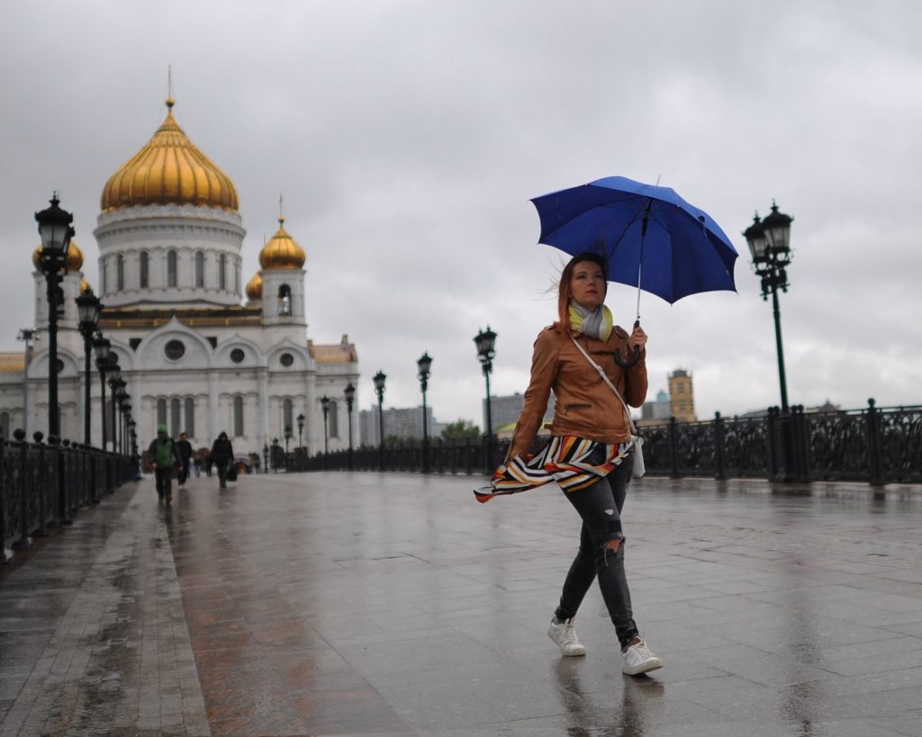 В среду Москву накроет теплый циклон с Атлантики