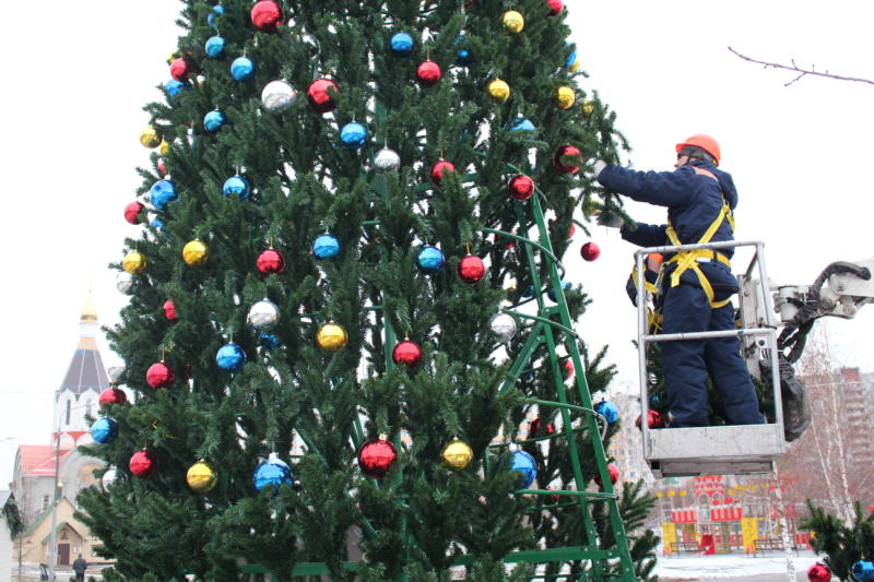 Молодые активисты организуют бесплатные елки для детей в Десеновском