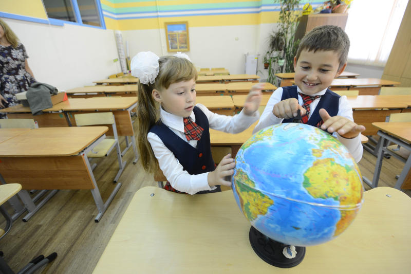 Две школы и детский сад ввели в эксплуатацию в Новой Москве в 2017 году. Фото: архив, «Вечерняя Москва»