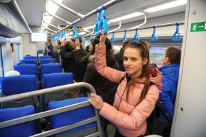 Снегопад не повлиял на движение поездов МЦК. Фото: Светлана Колоскова