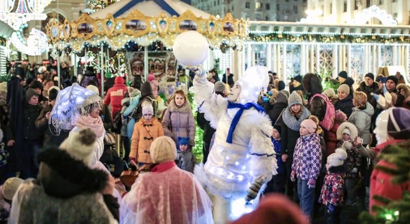 Тверская улица в Новый год станет центром театральной жизни. Фото: mos.ru