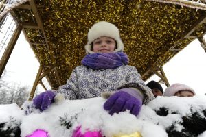 Рождественскую неделю провели для воспитанников детского сада Первомайского. Фото: Пелагия Замятина