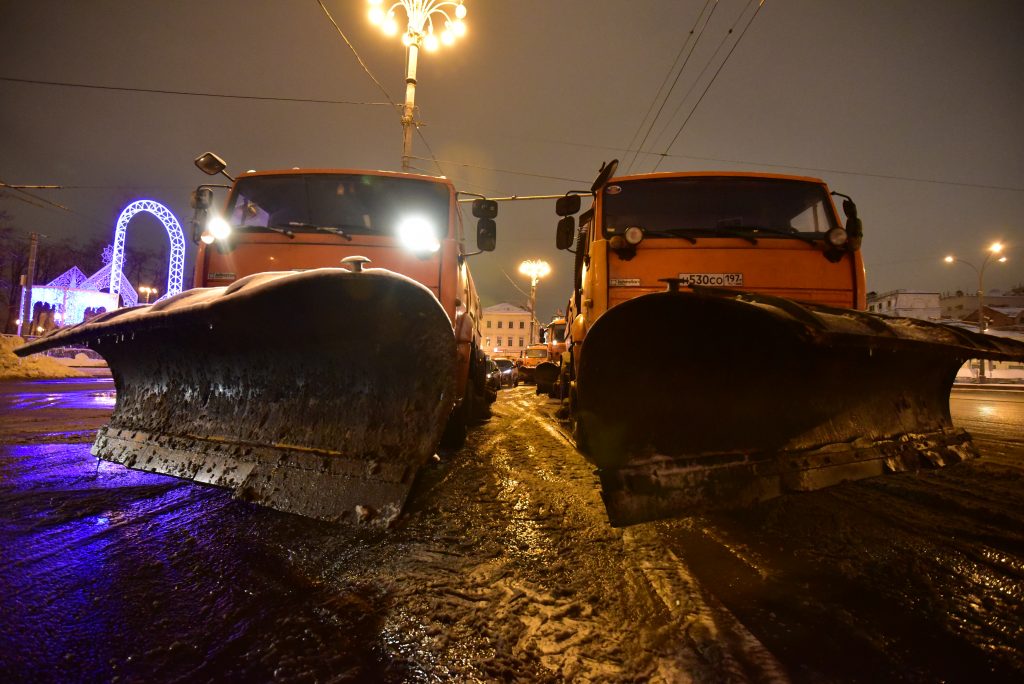 Москве грозит снежный час пик вечером в понедельник