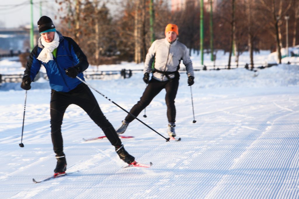 Лыжники Вороновского поборются за призы окружного чемпионата. Фото: Павел Волков, «Вечерняя Москва»
