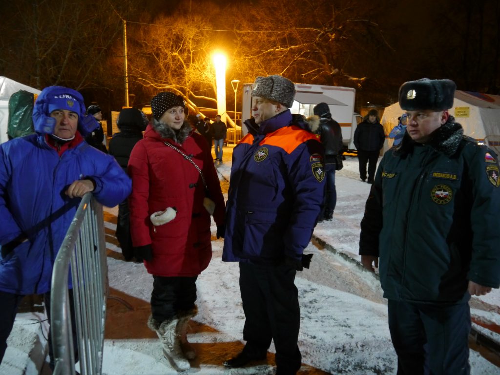 Более 10 тысяч жителей Новой Москвы приняли участие в Крещенских купаниях