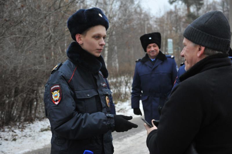 Полицейские Новой Москвы задержали подозреваемого