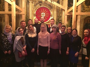 Молодые парламентарии Вороновского провели собрание в храме