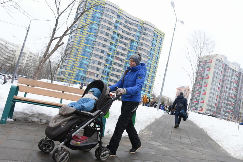 Более 1,4 миллиона квадратных метров жилой недвижимости построили в 2017 году в Новой Москве