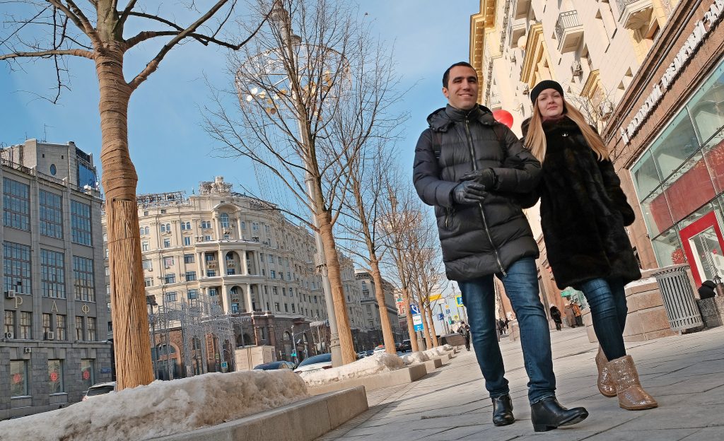 Выходные принесут в Москву снегопад и почти «нулевые» температуры