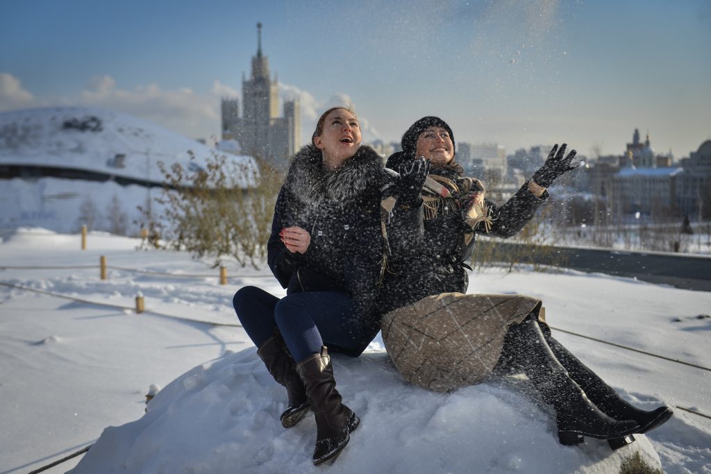 Снежная зима побила рекорд XXI века в Москве