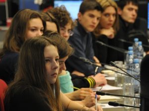 Юных жителей Щаповского пригласили на Уроки мужества. Фото: Игорь Ивандиков