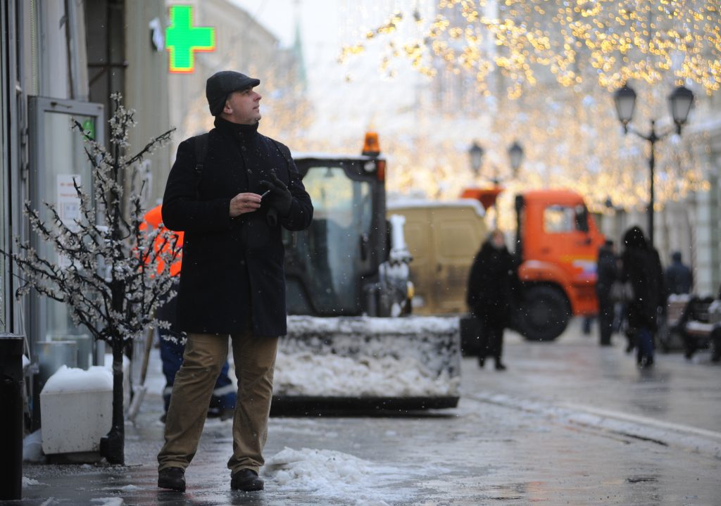 Облачная и снежная суббота установится в Москве. Фото: архив, «Вечерняя Москва»