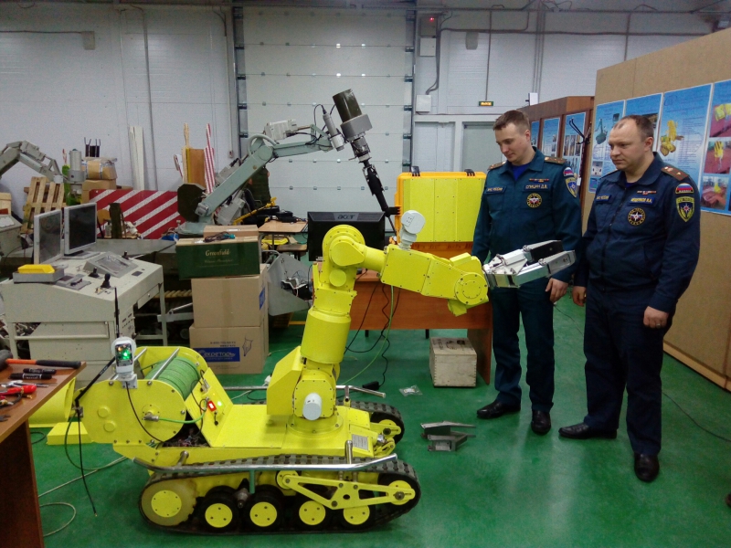 Сотрудники Центра «Лидер» посетили производство робототехнических средств. Фото: ЦСООР «Лидер»
