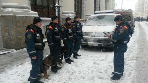 Спасатели Центра «Лидер» проверили дом в центре Москвы. Фото: ЦСООР «Лидер»