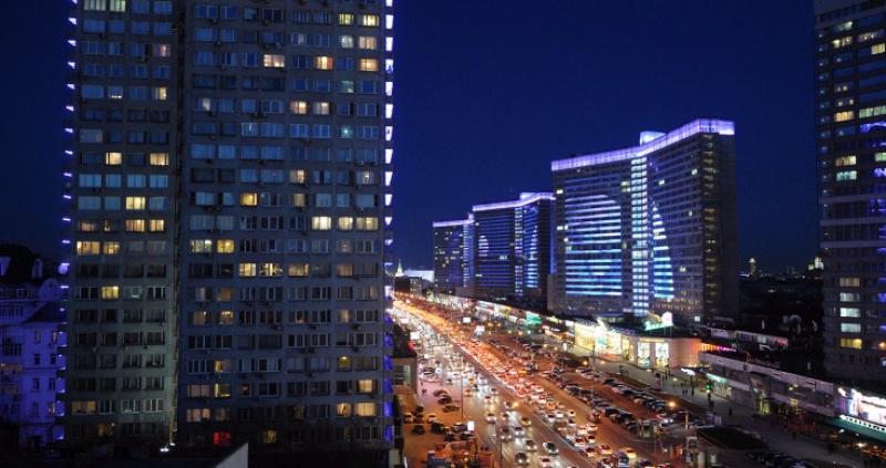 Праздничная подсветка украсит Москву в День святого Валентина