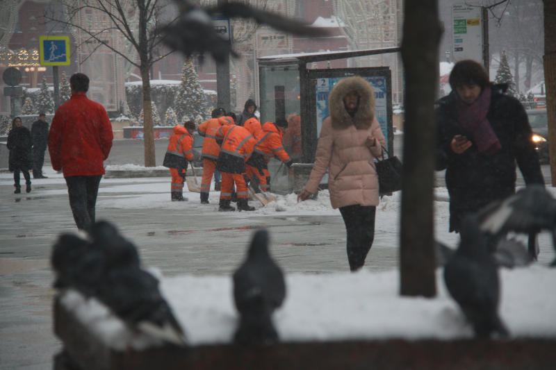 Понижение температуры начнется со вторника в Москве