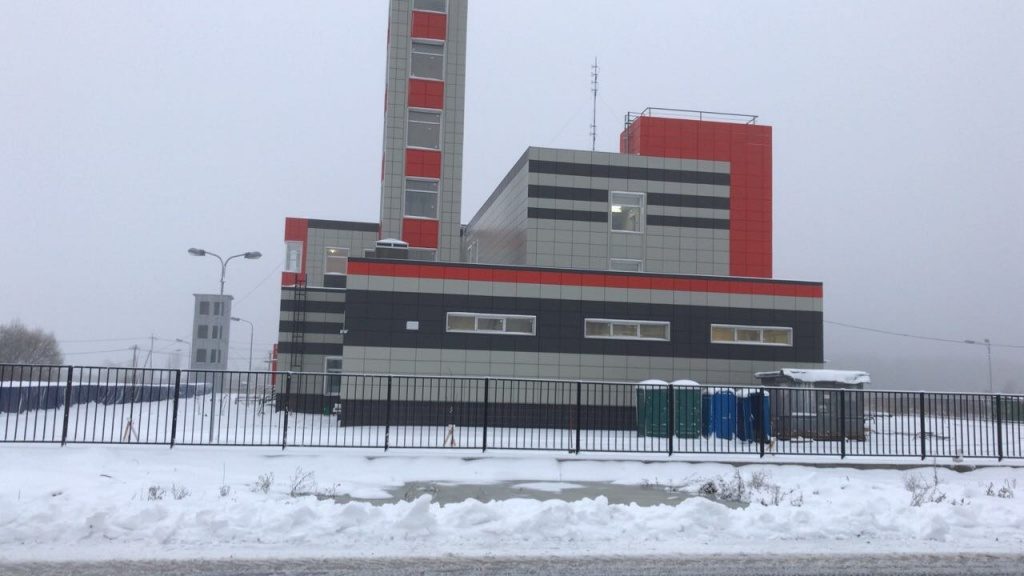 Строительство пожарного депо в Кленовском завершится в ближайшее время
