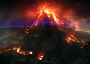 Гигантский вулкан нашли около Японии