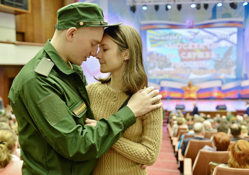Порядка 250 молодых людей из Новой Москвы отправятся в армию. Фото: архив, «Вечерняя Москва»