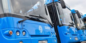 Турникеты убрали на автобусах маршрута №507 в Новой Москве. Фото: mos.ru