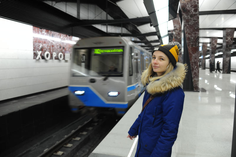 Среднесуточный пассажиропоток Большой кольцевой линии метро Москвы достиг 46,4 тысячи человек