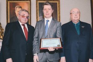 Директор Культурного центра «Яковлевское» получил премию «Менеджер года 2017». Фото: ДК Яковлевское