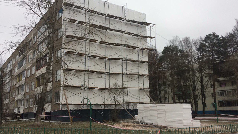 Капитальный ремонт многоквартирного дома завершат в Кленовском. Фото: администрация поселения Кленовское