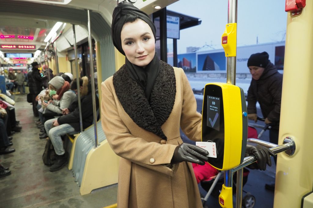 Бестурникетная система позволила москвичам сократить время поездки на автобусе