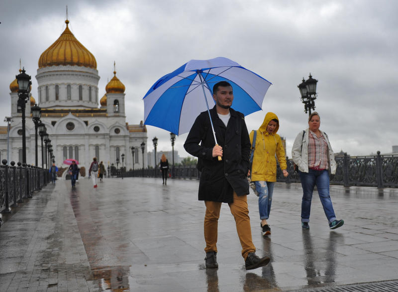 Москвичей ожидает ухудшение погоды. Фото: Александр Кожохин, «Вечерняя Москва»
