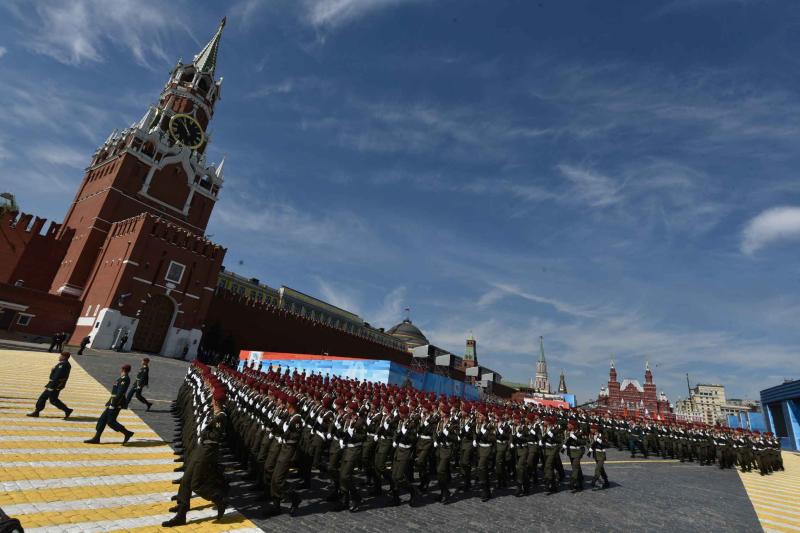 В Москве создан штаб по подготовке к параду Победы. Фото: Владимир Новиков, «Вечерняя Москва»