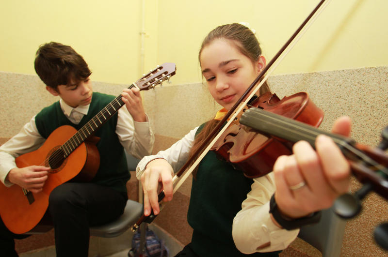 Отчетный концерт проведут в Новофедоровской детской музыкальной школе. Фото: архив, «Вечерняя Москва»