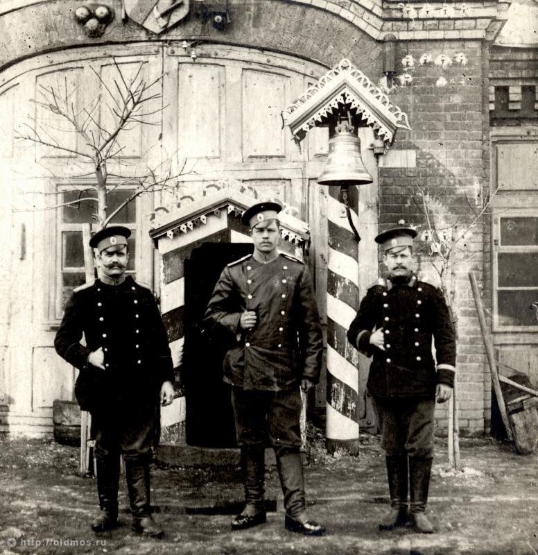 Пречистенская пожарная часть, примерно 1900-1910. Фото:Фото: пресс-служба Управления по ТиНАО Департамента ГОЧСиПБ