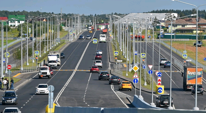 Около 130 километров дорог проложат в Новой Москве за три года. Фото: mos.ru