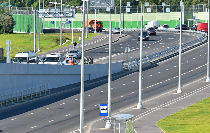 Более 80 километров дорог построили за пять с половиной лет в Новой Москве