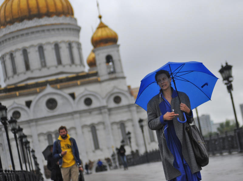 Москвичей ожидают осадки и дождь на выходных