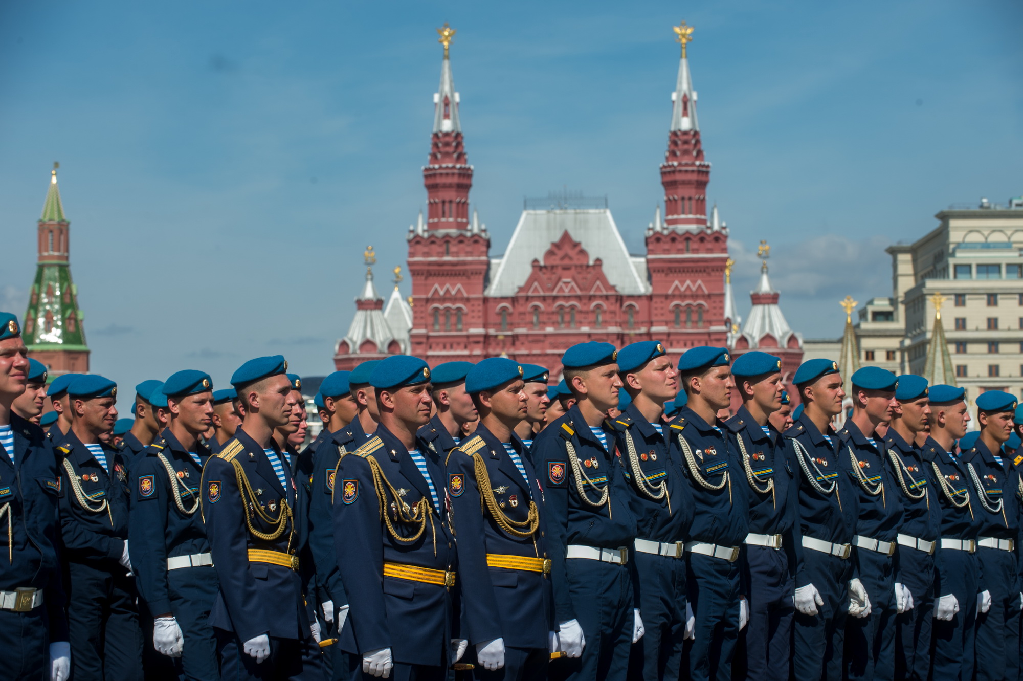 Московские фонтаны в парках будут работать в День воздушно-десантных войск