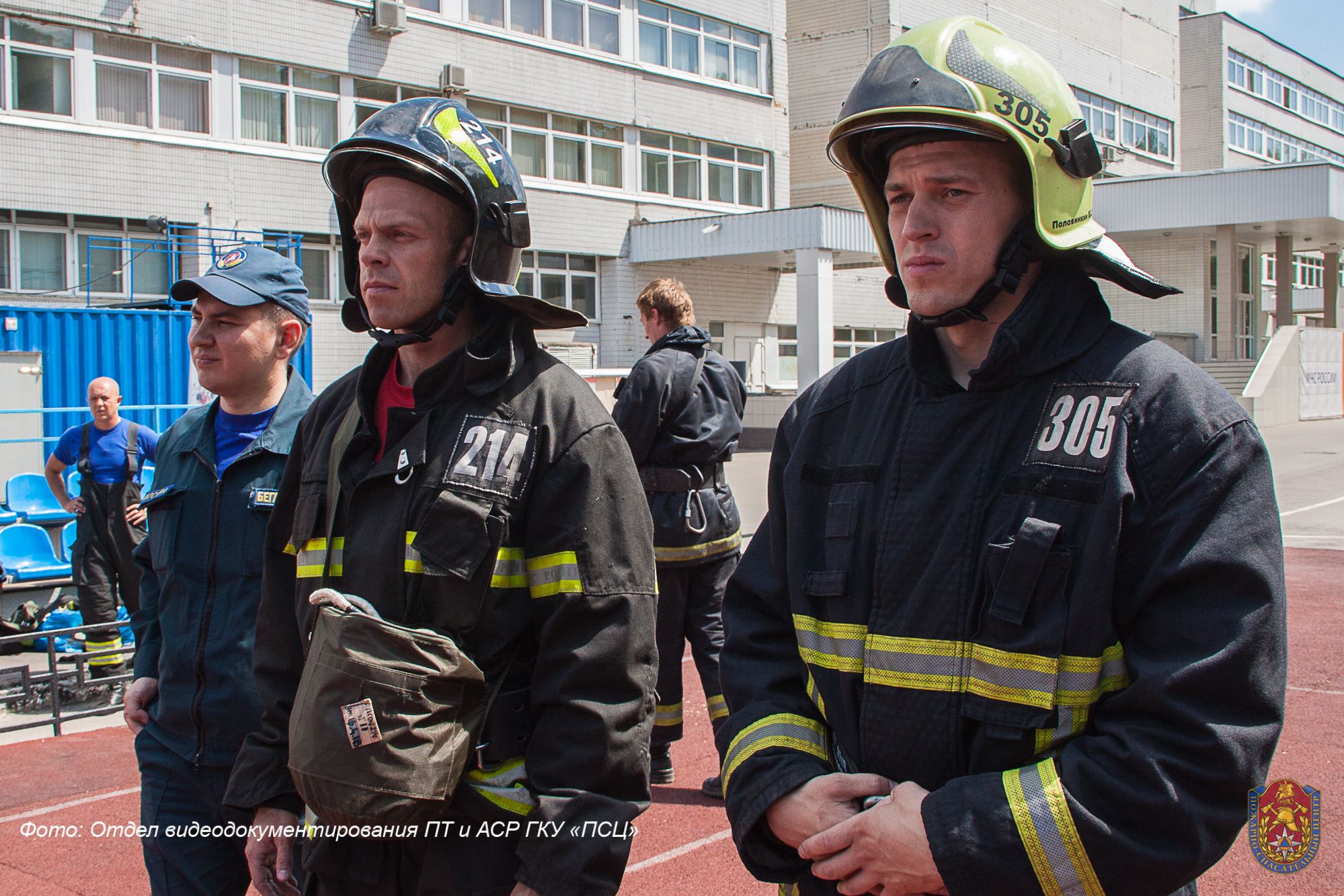 Московские пожарные поборолись за звание быть лучшим
