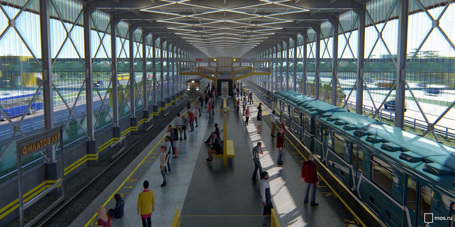 Движение по участку метрополитена от «Саларьево» до «Столбово» запустят в 2019 году