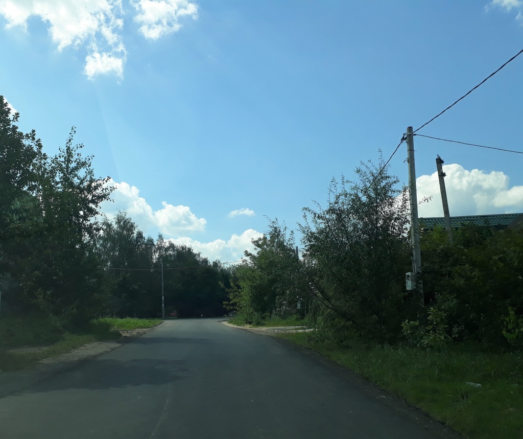 Подъездную дорогу обновили в Рязановском