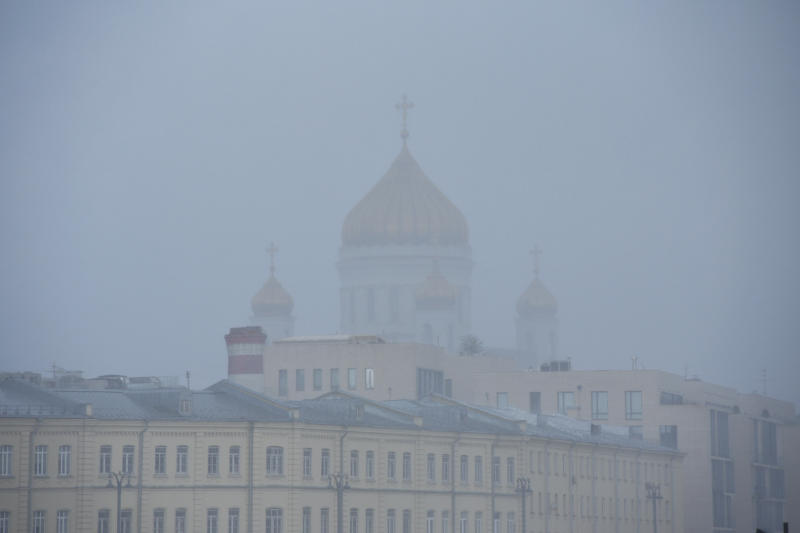 Москвичей напугали туманом. Фото: Александр Кожохин