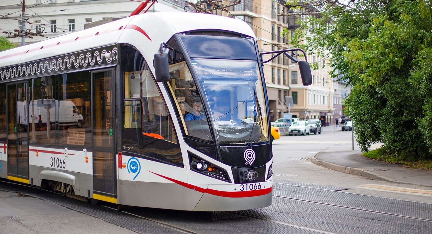 Более 30 миллионов пассажиров воспользовались трамваями «Витязь-М»