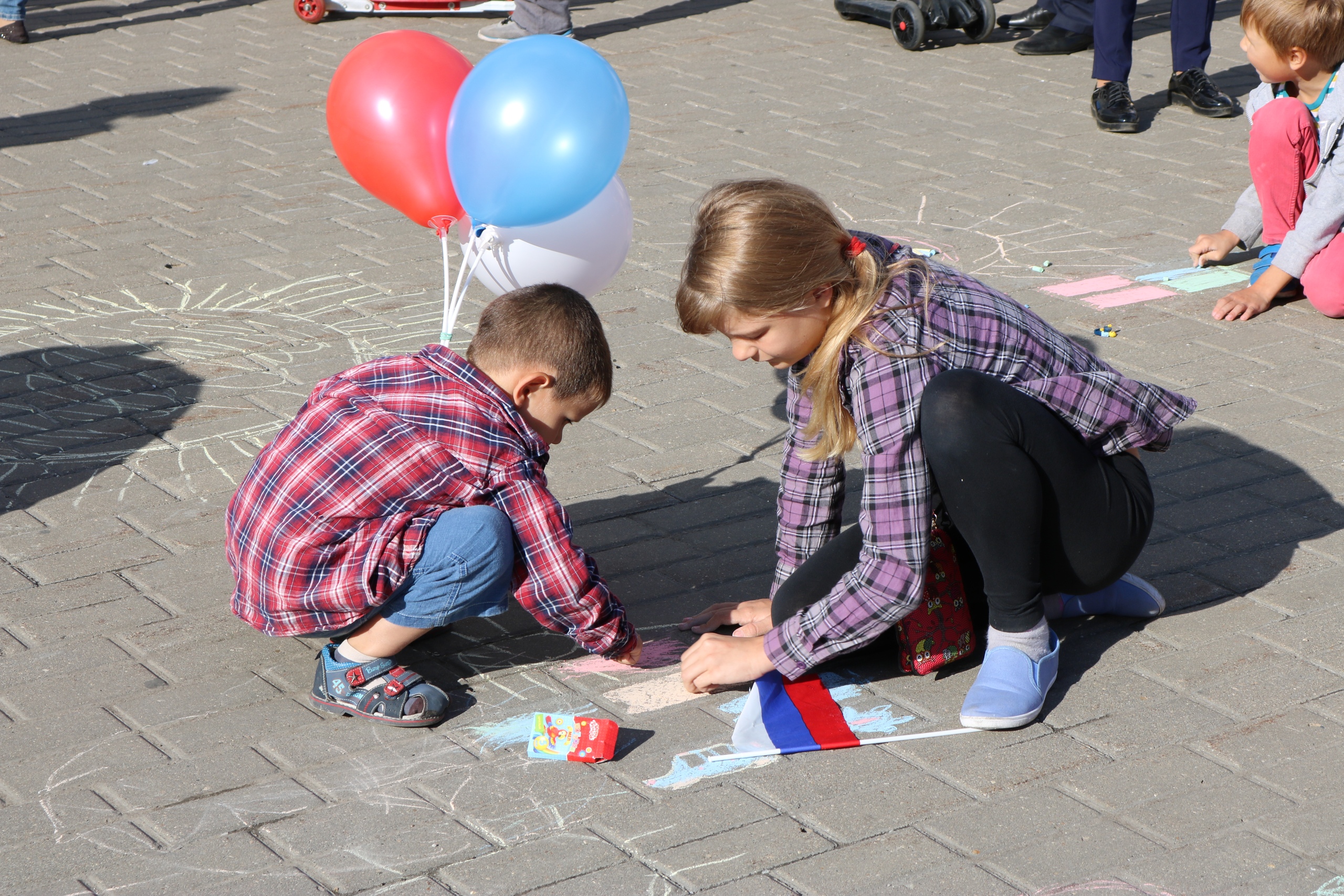 Молодежная палата Рязановского провела праздник ко Дню Государственного флага России