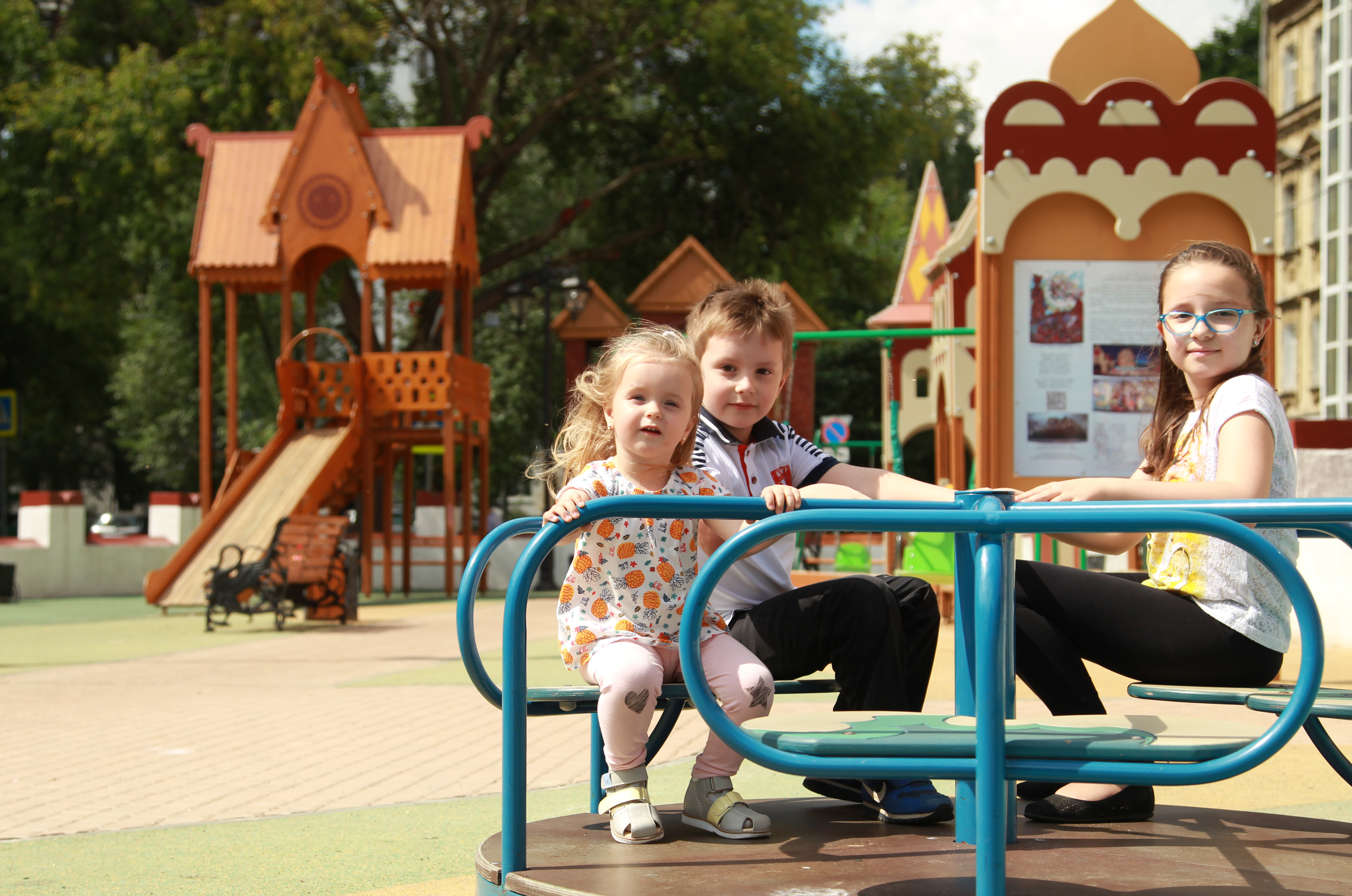 Детские площадки обустроят в Кленовском
