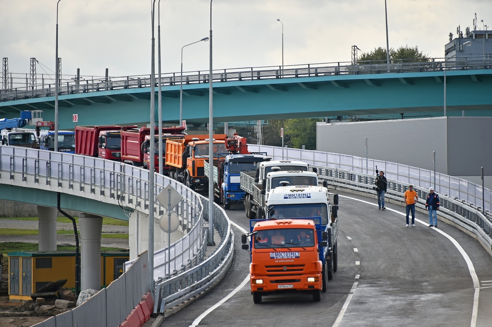 Трасса фактически соединит крупные автомобильные магистрали северо-восточной части города. Фото: пресс-служба градостроительной политики Москвы