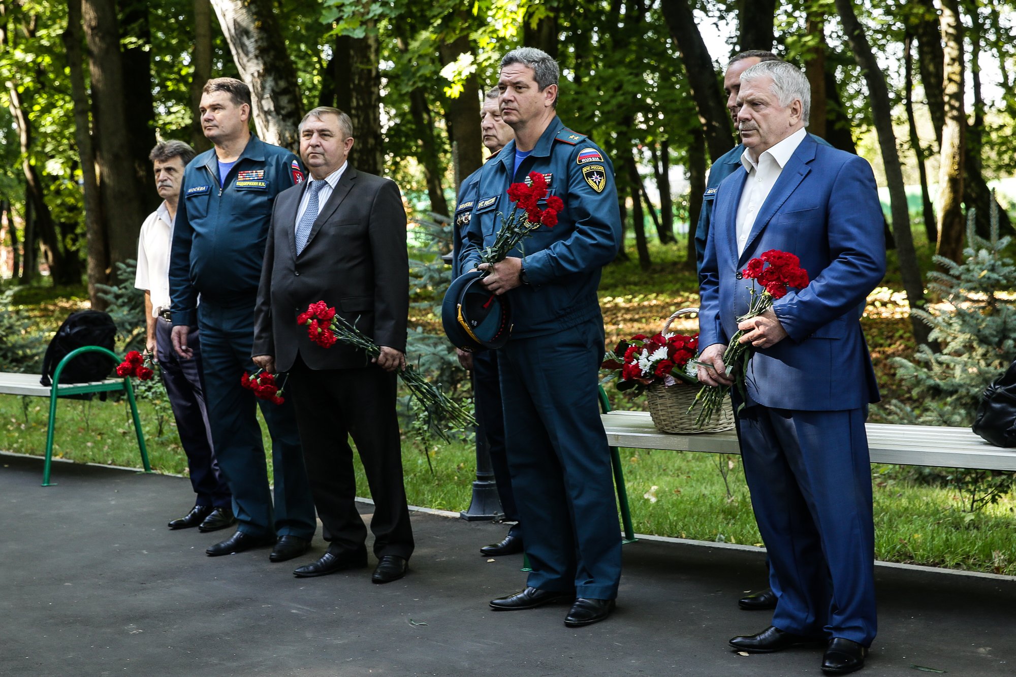 Пожарно-спасательный центр Москвы отметил свой юбилей - 10 лет!