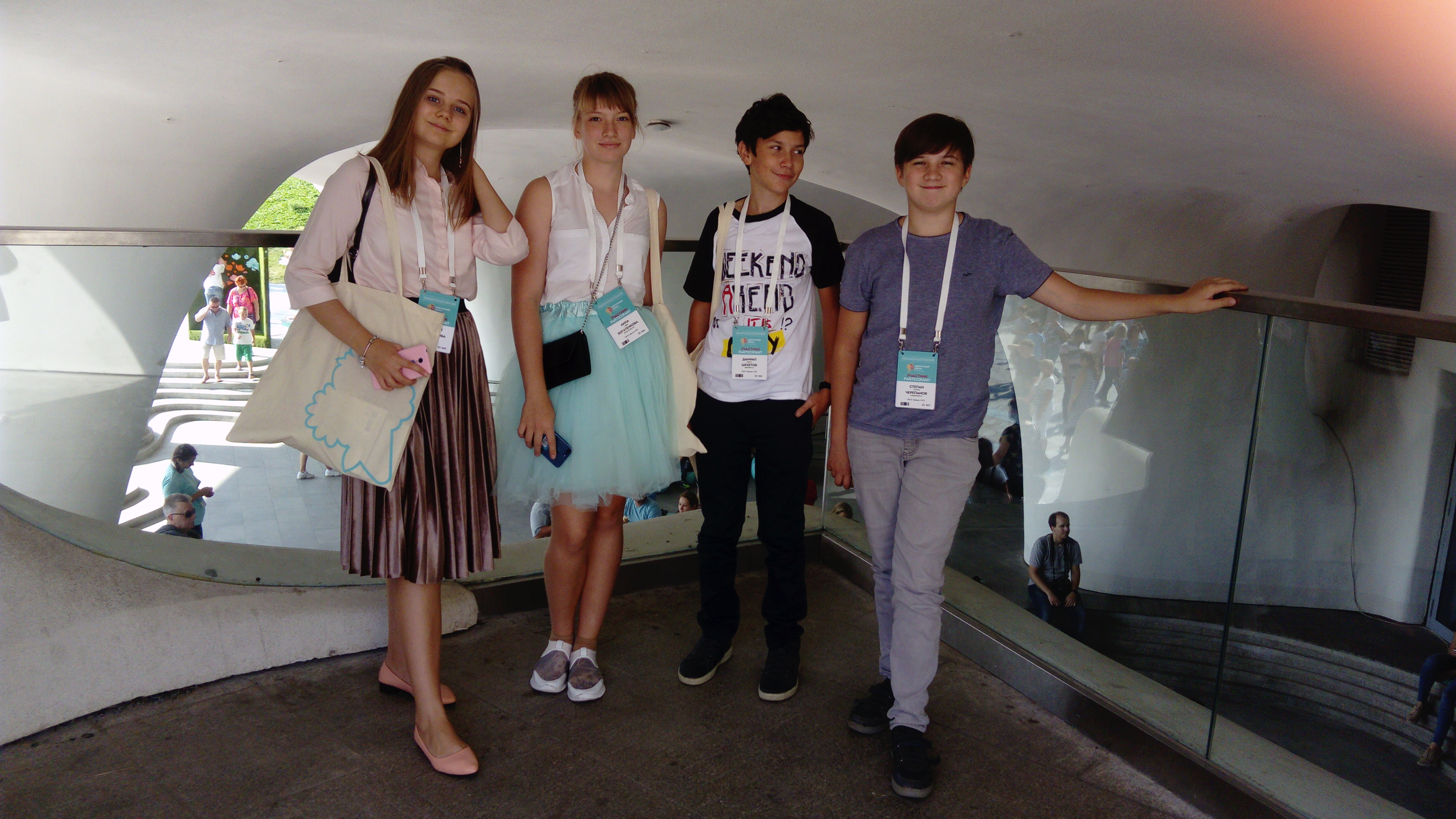 Школьники из Десеновского поучаствовали в Международном форуме ландшафтного дизайна