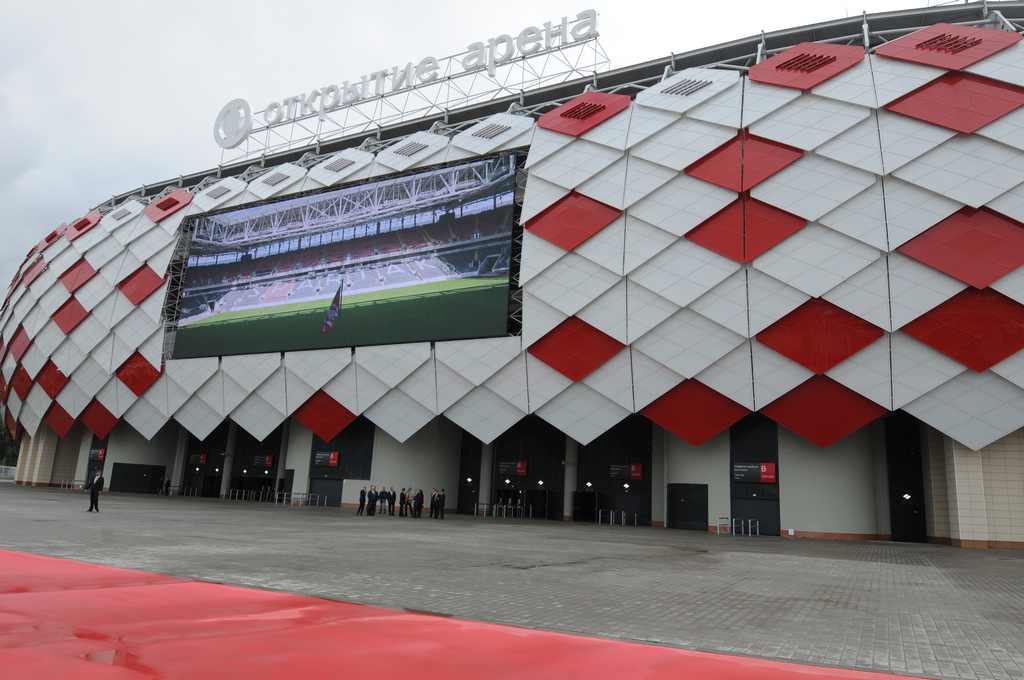 Стадиону московского «Спартака» дали название «Открытие Арена» еще на пять лет