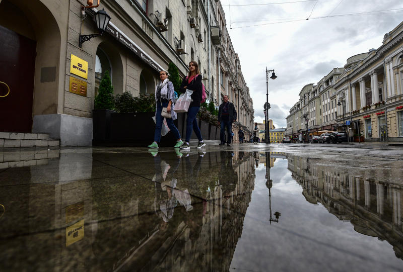Дождь и облачность ожидают в Москве